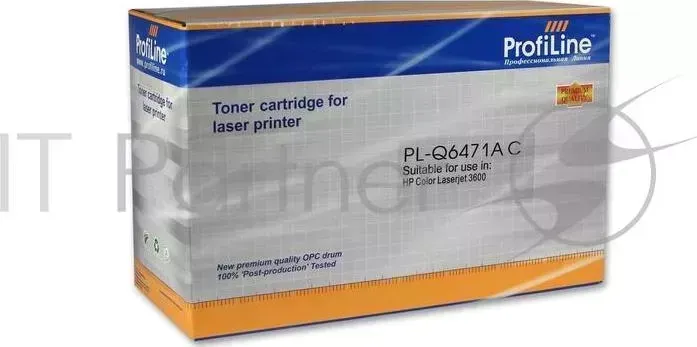 Картридж PL-Q6471A/711 для принтеров HP CLJ CP3505/3600/3600N/3600DN,3800/3800N/3800DN/3800DTN/Canon LBP5300/LBP5360 Cyan 4000 копий PROFILINE HP ProfiLine