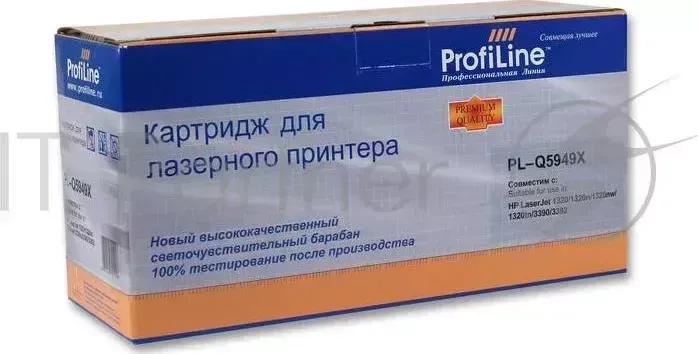 Картридж PL-Q5949X/708 для принтеров HP LJ 1320/1320N/3390/3392/CANON LBP3300 6000 копий PROFILINE HP LJ ProfiLine