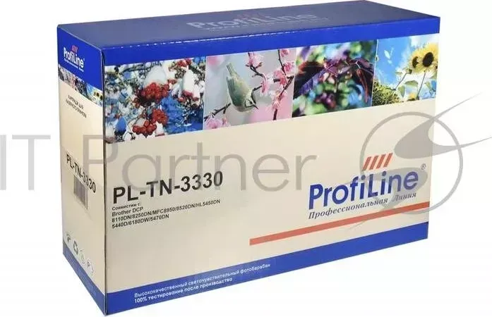 Картридж PL-TN-3380 для принтеров Brother DCP-8110DN/8150DN/8155DN/HL-5450DN/5445D/5440D/5470DW/5470DWT/6180DW/6180DWT/MFC-8510DN/8520DN/8515DN/8710DW PROFILINE /8910DW/8