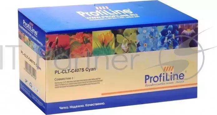 Картридж PL-CLT-C407S для принтеров Samsung CLP-320/325/CLX-3180/3185 Cyan 1000 копий PROFILINE ProfiLine