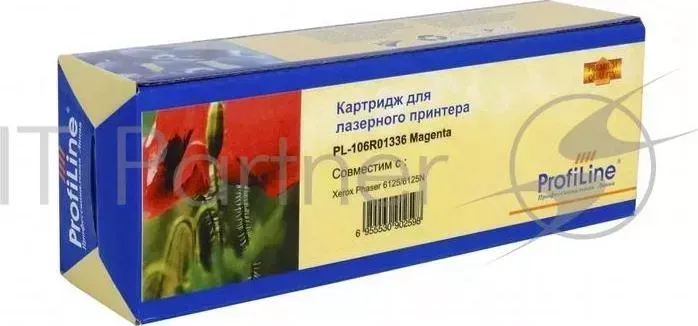 Картридж PL-106R01336 для принтеров Rank Xerox Phaser 6125/6125N Magenta 1000 копий PROFILINE ProfiLine