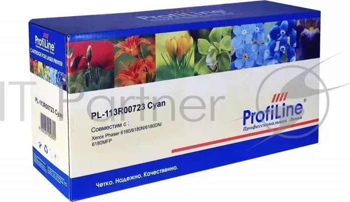 Картридж PL-113R00723 для принтеров Rank Xerox Phaser 6180/6180N/6180DN/6180MFP Cyan 6000 копий PROFILINE ProfiLine