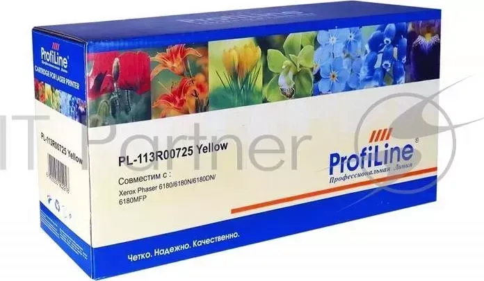 Картридж PL-113R00725 для принтеров Rank Xerox Phaser 6180/6180N/6180DN/6180MFP Yellow 6000 копий PROFILINE ProfiLine