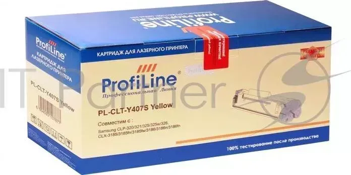 Картридж PL-CLT-Y407S для принтеров Samsung CLP-320/325/CLX-3180/3185 Yellow 1000 копий PROFILINE ProfiLine