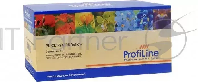 Картридж PL-CLT-Y409S для принтеров Samsung CLP-310/CLP-315/CLX3175 Yellow 1000 копий PROFILINE ProfiLine