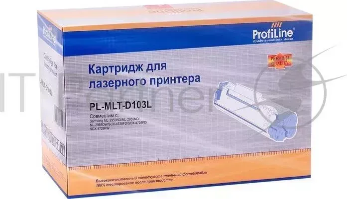 Картридж PL-MLT-D103L для принтеров Samsung ML-2950ND/2951D/2955ND/2955DW/2956D/2956DN/SCX-4701ND/4729HW/4729HW/4729FD/4729FW/4729XFA/4728HN/4728HD/47 PROFILINE 28FD 2500