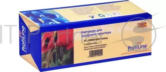 Картридж PL-106R01603 для принтеров Rank Xerox Phaser 6500/Workcentre 6505 Yellow 2500 копий PROFILINE ProfiLine
