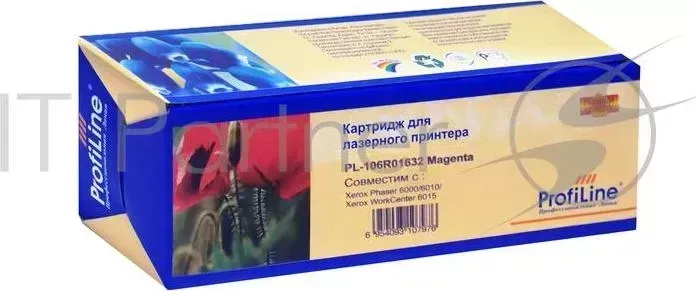 Картридж PL-106R01632 для Rank Xerox Phaser 6000/6010/Xerox WorkCenter 6015 Magenta 1400 копий PROFILINE 6000/6010/ ProfiLine