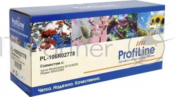 Картридж PL-106R02778 для принтеров Xerox WorkCentre 3052/3215/3225/3260 3000 копий PROFILINE ProfiLine