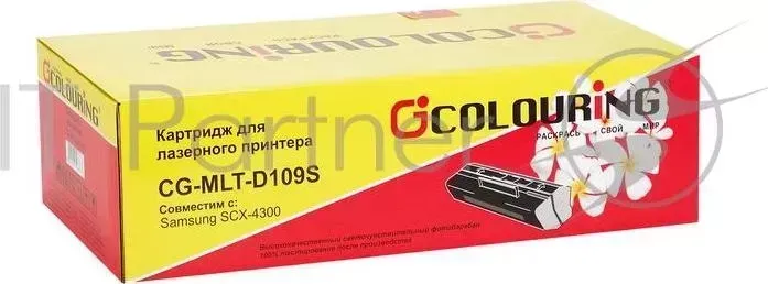 Картридж CG-MLT-D109S для принтеров Samsung SCX-4300 2000 копий Colouring