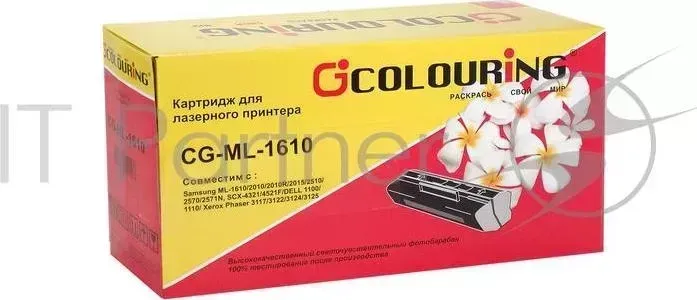 Картридж CG-ML-1610 для принтеров Samsung ML-1610/2010/2010R/2015/2510/2570/2571N, SCX-4321/4521F/DELL 1100/1110/ Xerox Phaser 3117/3122/3124/3125 300 COLOURING 0 копий