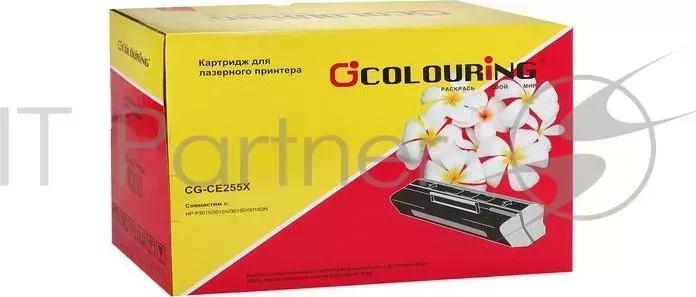 Картридж CG-CE255X для принтеров HP LJ P3010/3011/3015/3016/LJ Enterprise MFP M525c/M525dn/M525f/LJ Pro MFP M521dw/M521dn/Canon LBP 6700/6750/6750dn/6 COLOURING HP LJ 780 12500