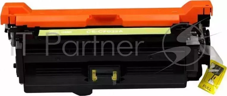 Картридж CACTUS CS CF032A для HP LaserJet Pro CLJ CM4540 MFP 12500 страниц желтый