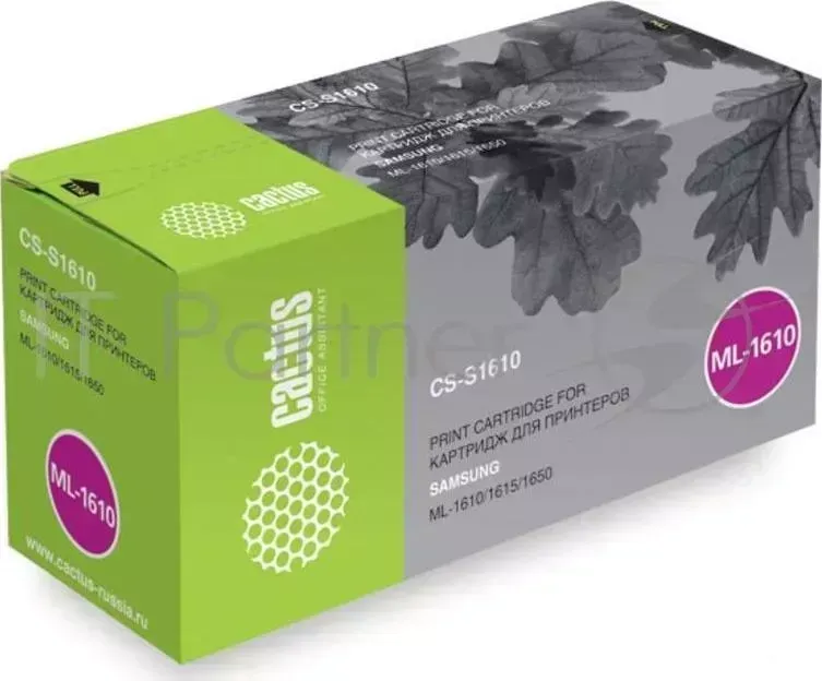 Картридж CACTUS CS S1610 ML 1610 для принтеров SAMSUNG ML 1610/ 1615/ 1650, черный, 2000 стр.