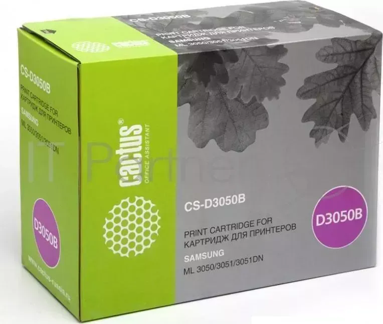 Картридж CACTUS CS D3050B для принтеров SAMSUNG ML 3051ND, 8000 стр