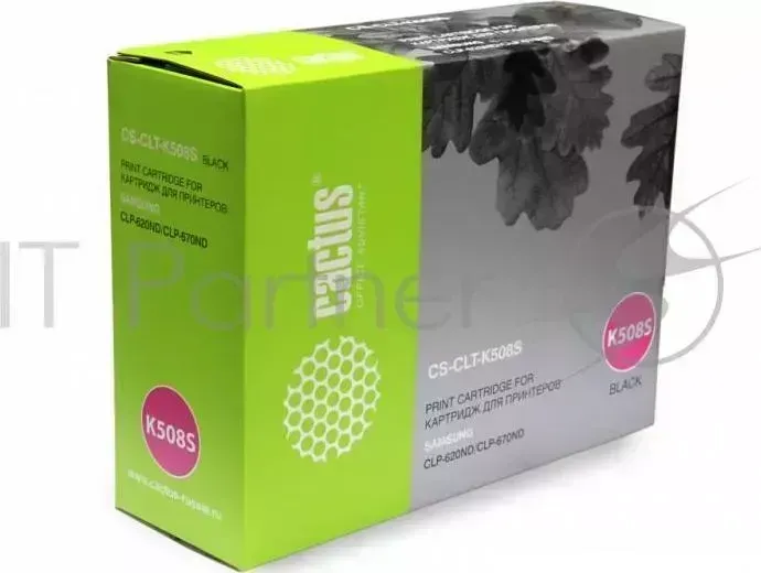 Картридж CACTUS CS CLT K508S для Samsung CLP 670ND 2500 страниц черный
