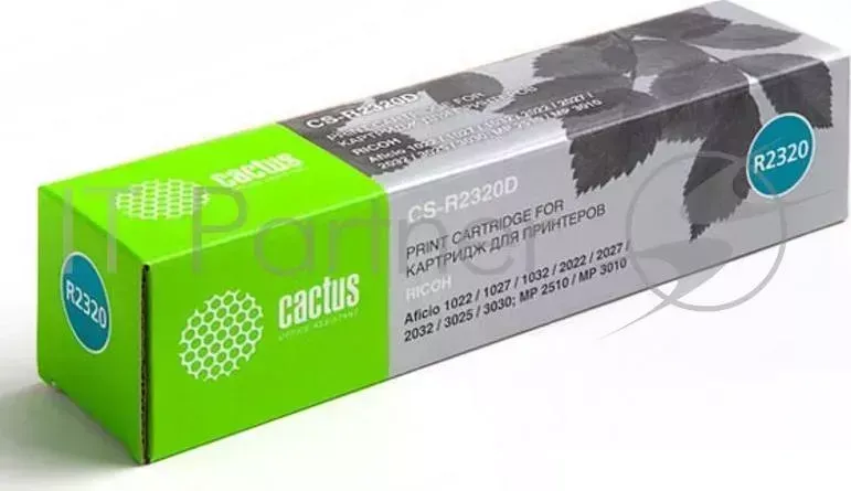Картридж CACTUS CS R2320D для принтеров Ricoh Aficio 1022/ 1027/ MP 2510/MP 3010, черный,11000 стр