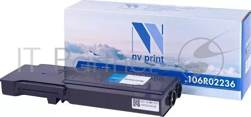 Картридж NV Print совместимый Xerox 106R02236 Black для Phaser 6600/WC6605 (8000k) NVPrint NV