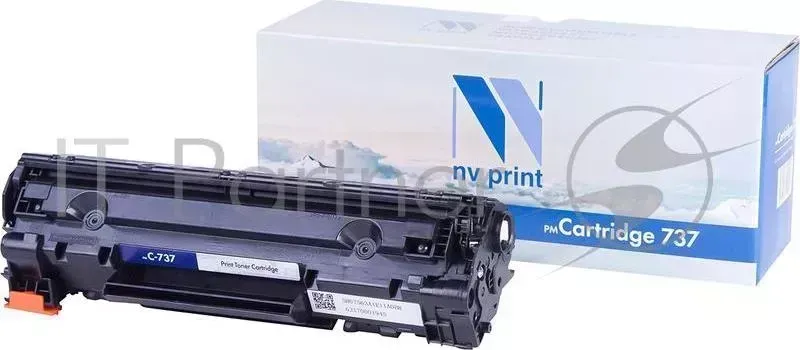 Картридж NV Print совместимый Canon 737 черный для Canon i-SENSYS MF211/212w/217w/226dn (2400k) NVPrint NV