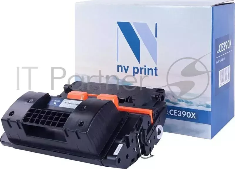 Картридж NV Print совместимый HP CE390X для LJ M4555 (24000k) NVPrint Расходные материалы LaserJet MFP, черный , 24 000 стр
