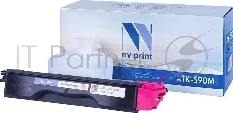 Картридж NV Print совместимый Kyocera TK-590 Magenta для FS C2026MFP/C2126MFP/C2526MFP/C2626MFP (5000k) NVPrint NV FS / C5250DN