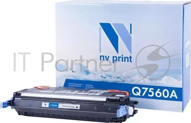 Картридж NVPrint совместимый HP Q7560A BLACK для LJ Color 2700/3000 6500k