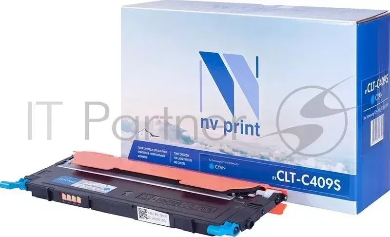 Картридж NV Print совместимый Samsung CLT-C409S Cyan для CLP-310/310N/315 (1000k) NVPrint Расходные материалы NV CLT C409S CLP 310/315/CLX 3170/3175, голубой, 1000 стр.