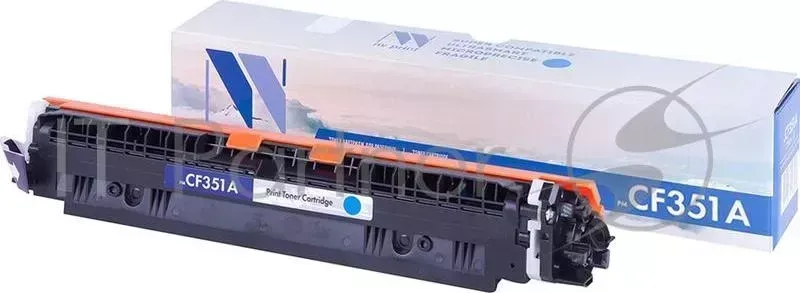 Картридж NV Print совместимый для HP CLJ Pro MFP M176n/M177fw	CF351A Cyan (1000k) NVPrint Расходные материалы NV CF351A HP 153/M176/M177 1000 стр. , голубой, с чипом
