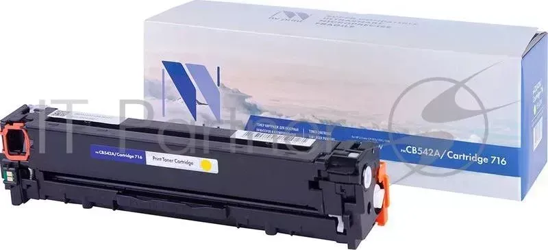 Картридж NV Print совместимый HP CB542A/Canon 716 Yellow для LJ Color CP1215/1515/1518/ (1400k) NVPrint Расходные материалы CB542A/CRG LaserJet CP1215/1515/CM1518 1400k желтый