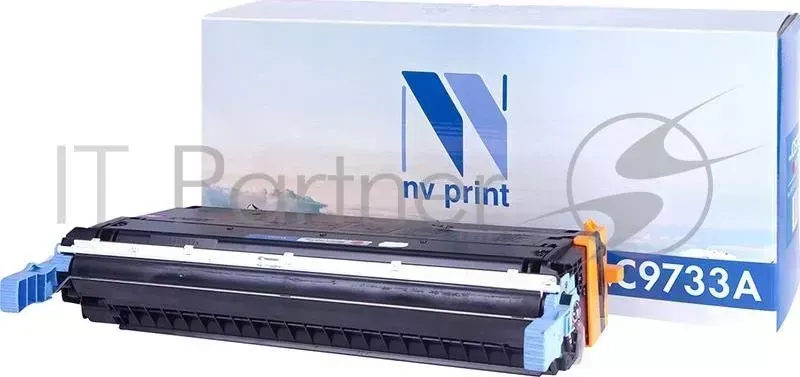 Картридж NV Print совместимый HP C9733A Magenta для LJ Color 5500/5550 (12000k) NVPrint Расходные материалы NV CS Laser Jet , пурпурный, 12000 стр.