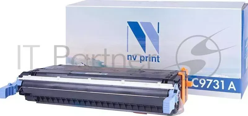 Картридж NV Print совместимый HP C9731A Cyan для LJ Color 5500/5550 (12000k) NVPrint Расходные материалы NV CS C9733A Laser Jet , голубой, 12000 стр.