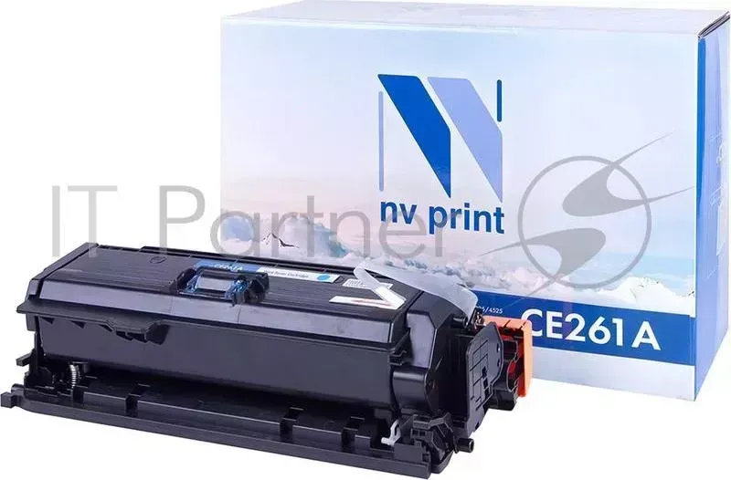 Картридж NV Print совместимый HP CE261A Cyan для LJ Color CP4025/4525 (11000k) NVPrint Расходные материалы NVP NV HP LJ CYAN , 11000 стр.