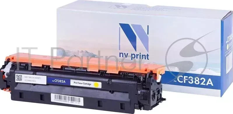 Картридж NV Print совместимый HP CF382A Yellow для CLJ Pro MFP M476 (2700k) NVPrint Расходные материалы NV HP YELLOW, 2 700 к.