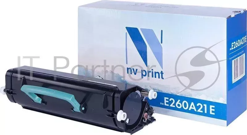 Картридж NV Print совместимый Lexmark E260A21E для Optra E 260/E360/E460 (3500k) NVPrint Расходные материалы NV Reg. E260/E360/E460, 3500 стр.