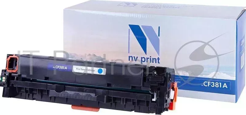 Картридж NV Print совместимый HP CF381A Cyan для CLJ Pro MFP M476 (2700k) NVPrint Расходные материалы NV HP CYAN, 2 700 к.