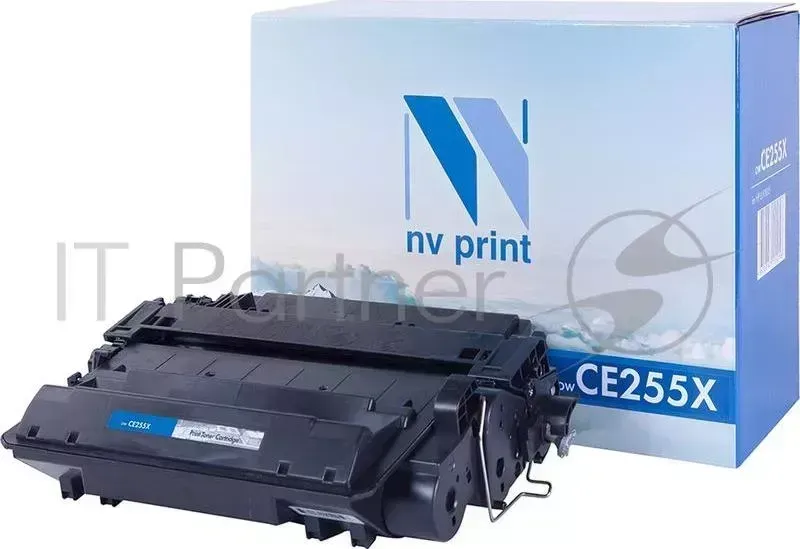 Картридж NV Print совместимый HP CE255X для LJ P3015 (12500k) NVPrint Расходные материалы принтеров LaserJet , черный, 12500 стр.