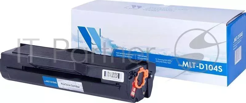 Картридж NV Print совместимый Samsung MLT-D104S для SCX 3200/3205/ML1660/1667 (1500k) NVPrint MLT D104S NVP принтеров ML 1660/1665 3200