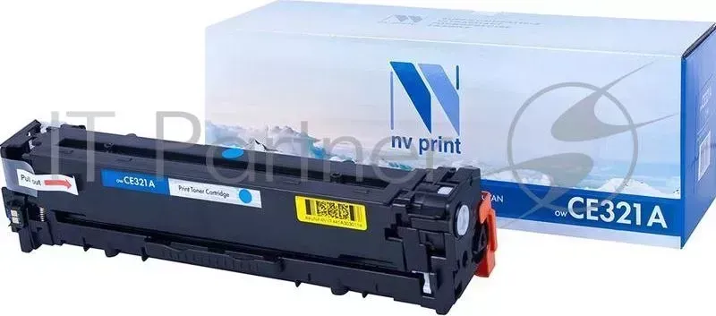 Картридж NV Print совместимый HP CE321A Cyan для LJ Color CP1525 (1300k) NVPrint картриджи совместимые NVP NV HP LJ PRO N/CP1525NW 1300 к