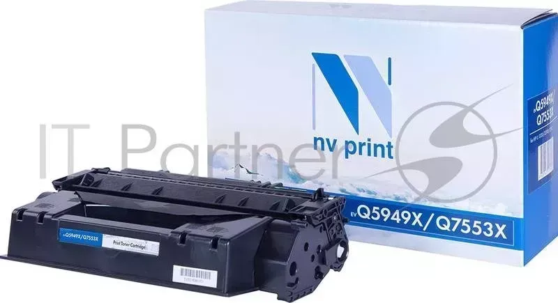 Картридж NV Print совместимый HP Q5949X/Q7553X для LJ 1320/3390/3392/P2014/P2015/M2727 (7000k) NVPrint картриджи совместимые Q7553X/Q5949X UNI NVP Laser Jet P2014/ P2015/ M2727 mfp. 7000 стр.