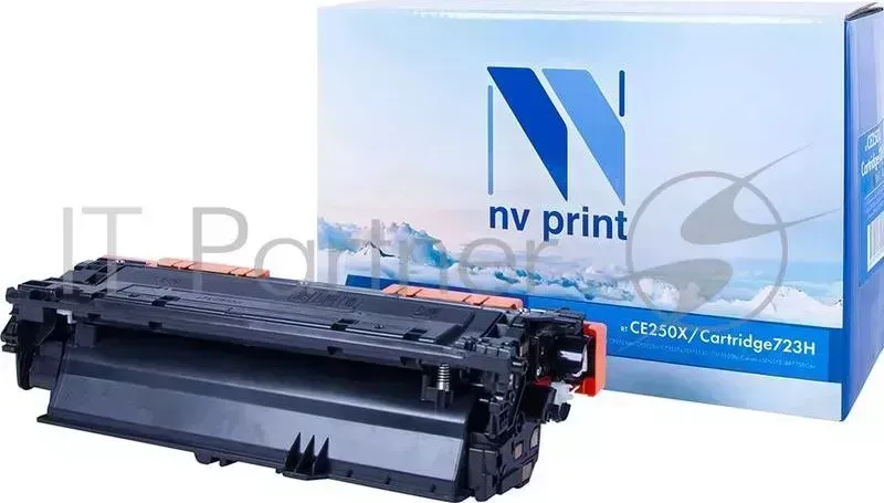 Картридж NVPrint совместимый HP CE250X Black для LJ Color CM3530/CP3525 10500k