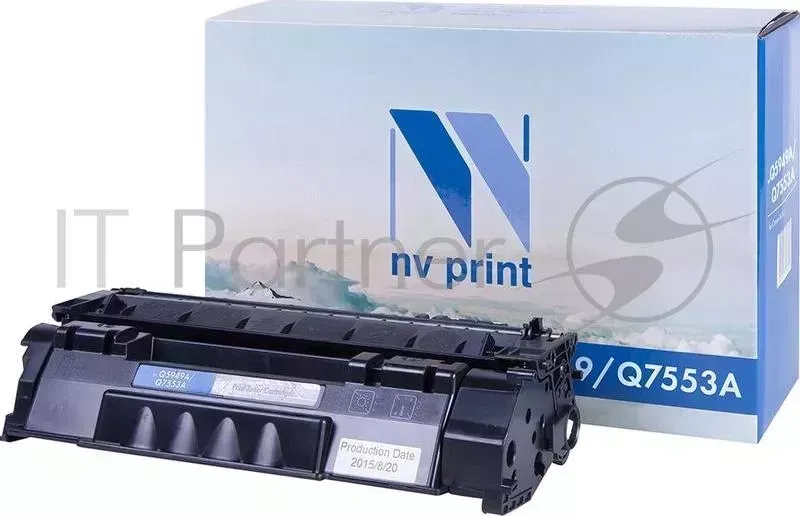 Картридж NV Print совместимый HP Q5949A/Q7553A для LJ 1160/1320/3390/3392/P2014/P2015/M2727 (3000k) NVPrint LJ 1160/1320/3390/3392/P2014/2015/M2727MFP 3000 стр.