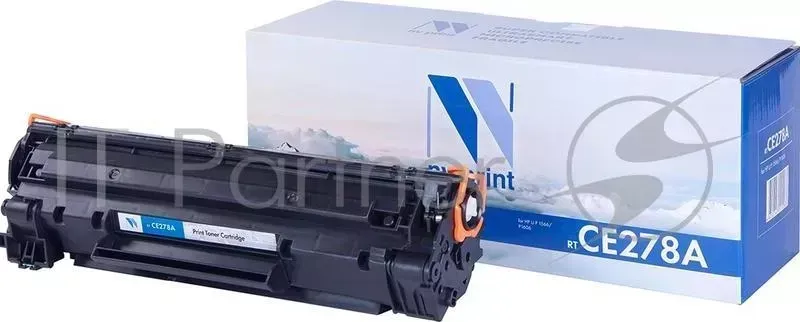 Картридж NV Print совместимый HP CE278A для LJ P 1566/P1606 (2100k) NVPrint картриджи совместимые NVP LaserJet P1566/P1606w, ч рный, 2100 стр.