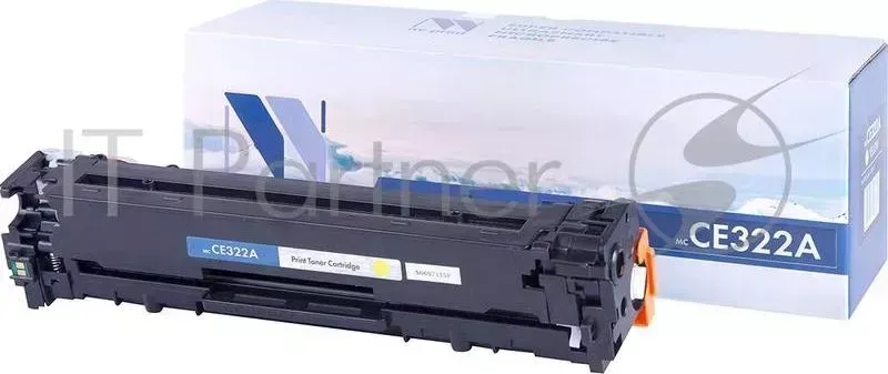 Картридж NV Print совместимый HP CE322A Yellow для LJ Color CP1525 (1300k) NVPrint Расходные материалы NV HP LJ PRO N/CP1525NW 1300 к