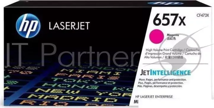 Картридж HP 657X High Yield Magenta для HP CLJ MFP M681/M682 (CF473X) 23000 стр Hewlett-Packard HP HP