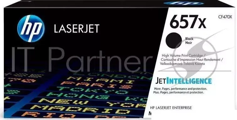 Картридж HP 657X High Yield Black для HP CLJ MFP M681/M682 (CF470X) 28000 стр Hewlett-Packard HP HP