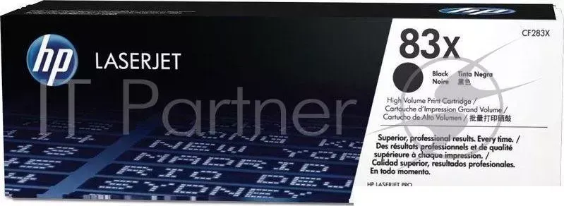 Картридж HP 83X Black 2-pack LaserJet Toner Cartridge (CF283XF/CF283XD) увеличеной емкости Hewlett-Packard HP