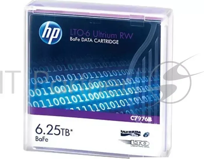 Картридж HPE LTO6 Ultrium 6.25Tb BaFe RW (C7976B) Hewlett-Packard RW