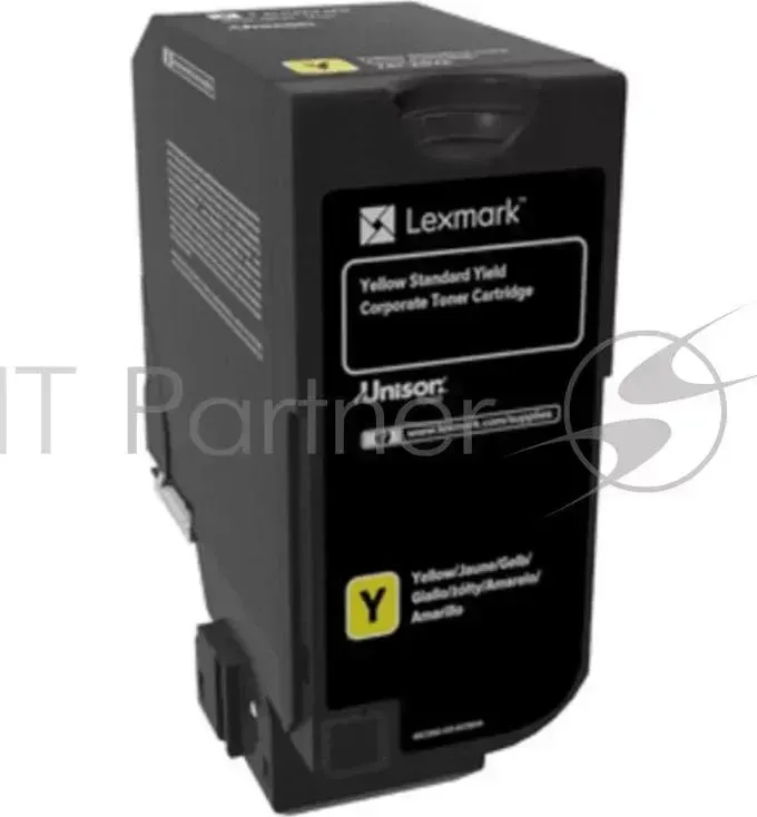 Картридж LEXMARK CS720, CS725, CX725 Yellow Standard Yield Return Program Toner Corporate Cartridge