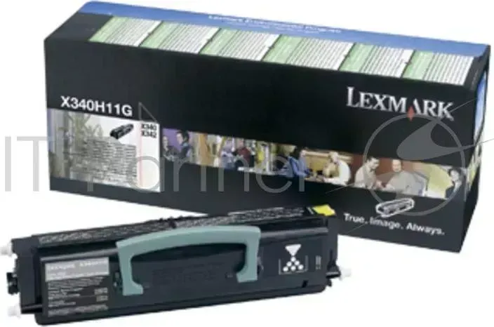 Картридж-тонер LEXMARK X340H11G для X34x 6 000 стр