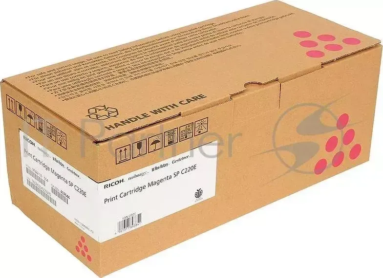 Картридж RICOH тип SP C220 малиновый, 2300 отп., для Aficio SP C220S/C221SF/C222SF/ SP C220N/C221N/C222DN